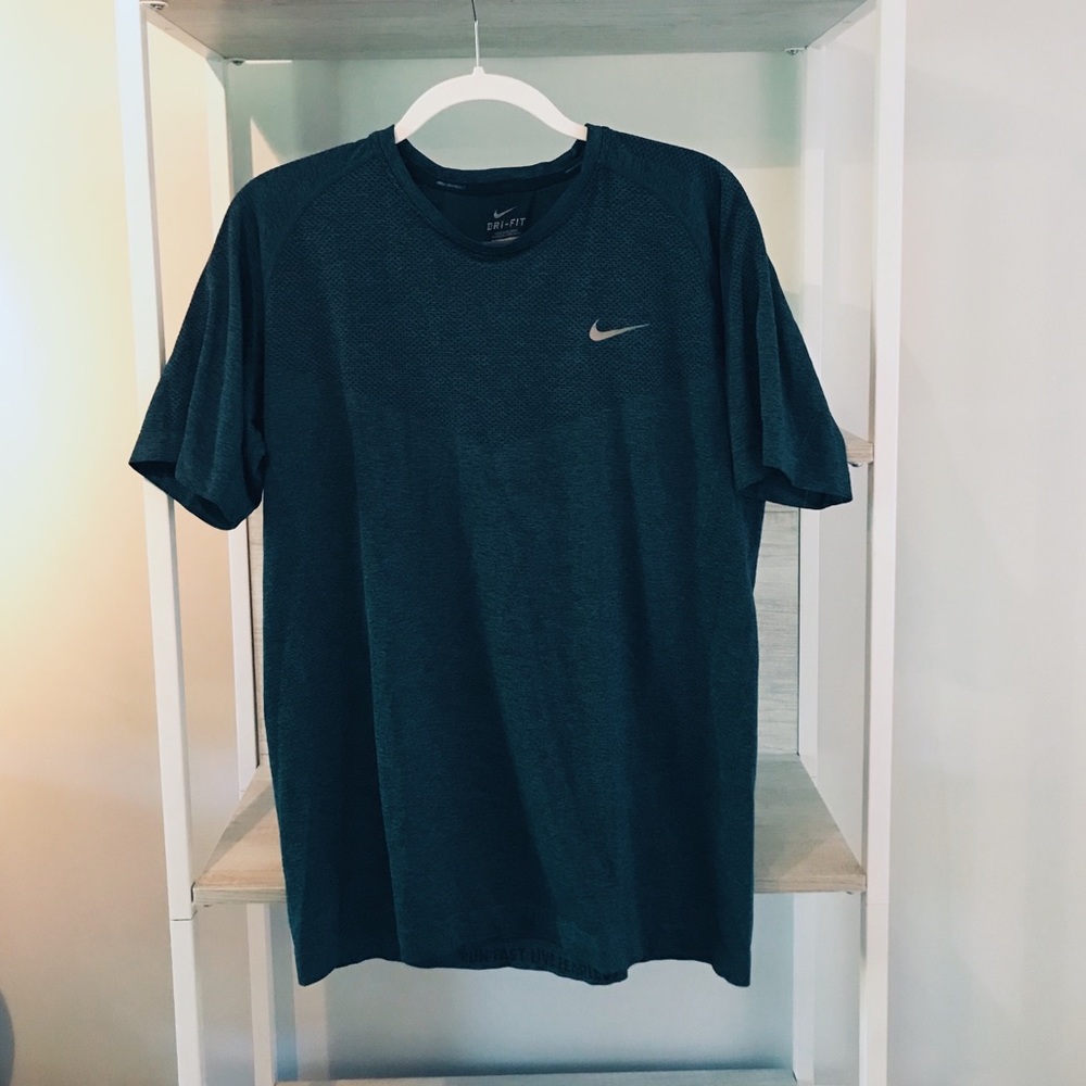 Green Nike Running Shirt